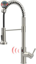 Touchless Kitchen Faucet with Pull down Sprayer, Motion Sensor Smart Hands-Free