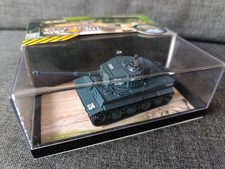 Mini carro armato radiocomandato RC Tiger grigio scuro funzione di tiro, suono e luce