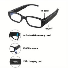 Camera Wearable Video Recording Glasses 1080P...