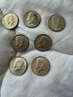 1966 1967 1968 1969 Kennedy Half Dollar Lot 7 40% Silver Investment Coin Lot