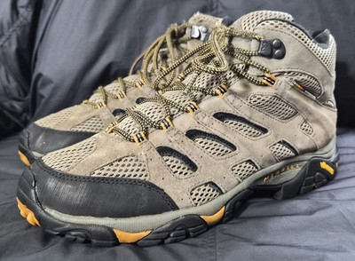Men's Merrell Moab 2 Mid ''Walnut Brown'' Waterproof Hiking Boots Sz. 12