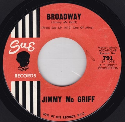 Soul-Jazz / Funk--Jimmy McGriff   Broadway / One Of Mine