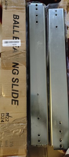 AOLISHENG Heavy Duty Drawer Runners 220kg Load Capacity Drawer Slides 550mm. - Picture 3 of 9