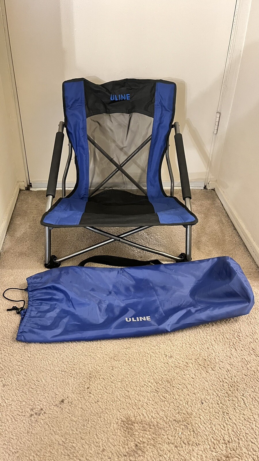 Uline Event Chair S22050 for Outdoor Concerts Park Camping 225lb