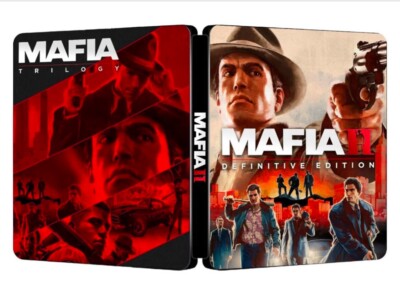 Mafia II Custom made G2 Steelbook Case For PS3/PS4/PS5/Xbox (No Game) New