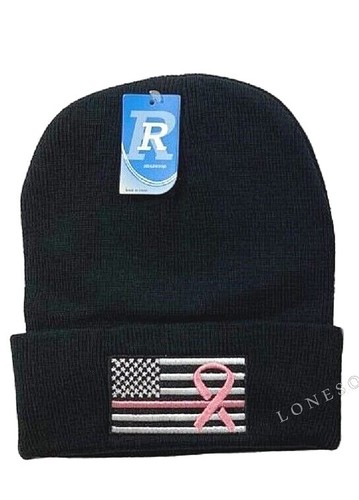 Breast Cancer Awareness Pink Ribbon Embroidered Adjustable Ball Cap Hat - BOXED - Picture 13 of 13