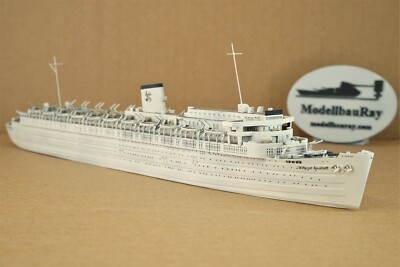 1:700 Wilhelm Gustloff, resin, 3D printed kit, Waterline, Full Hull, Liner, M 76