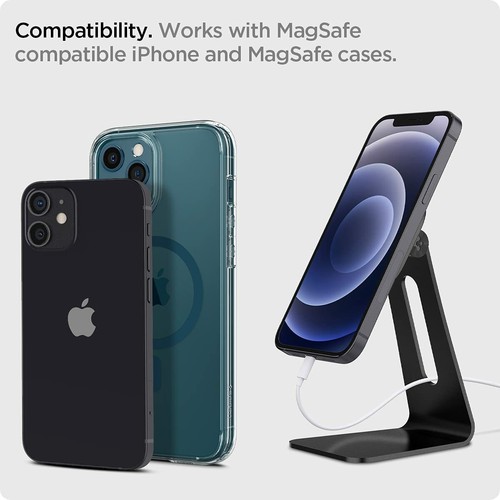 iPhone 13 12 Pro Max Mini Stand | Spigen [ OneTap ] Magsafe Compatible Stand - 第 2/7 張圖片