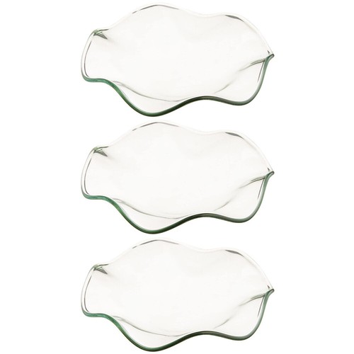 3pcs Oil Warmer Dish Replacement Glass Dish Wax Burner Glass Dish