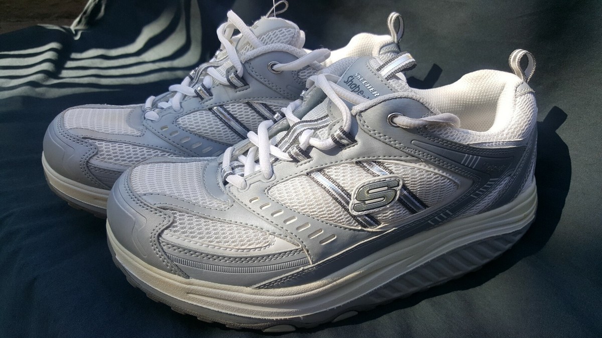 Skechers tone ups mens silver deals