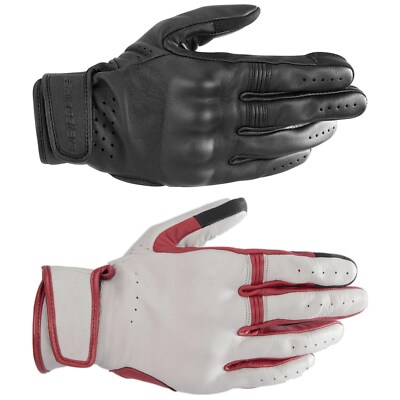 Alpinestars Motorrad Handschuhe Dyno - Touchscreen fähiger Lederhandschuh