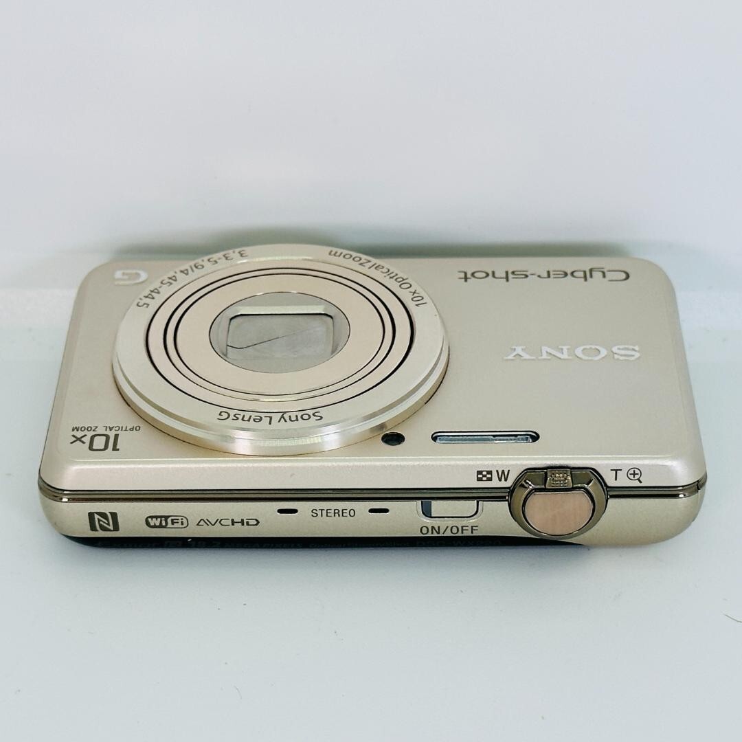 Sony Digital Camera DSC-WX220 Cyber Shot Gold 10x 18.2 MP