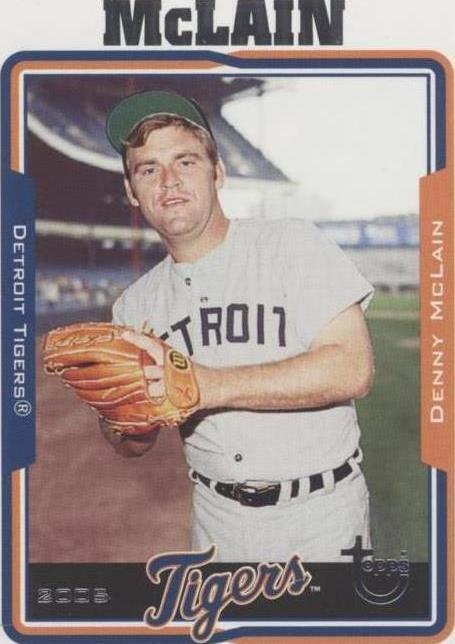 2005 Topps Retired Signature Edition - Denny McLain #54 - 1 of 1