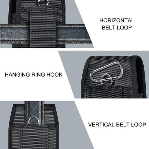 Vertical Cell Phone Belt Clip Holster Pouch Buckle Wallet Card Holder Case Cover - Picture 10 of 49
