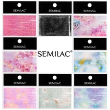 Semilac Transfer Foil Nail Art Decoration - Choose from Marble, Lace, Metallic