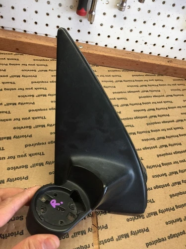 BMW X5 E53 00-06 RIGHT PASSENGERS SIDE REAR VIEW DOOR MIRROR'S BASE, MATTE COLOR