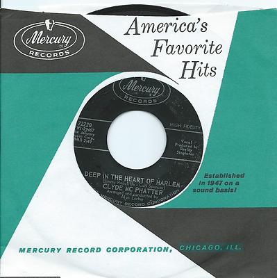 Clyde Mcphatter:Deep in the heart of Harlem/Happy good times::Northern Soul 