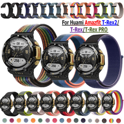 Nylon Loop Armband für Huami Watch Amazfit T-Rex 3 2 T Rex TRex Pro Strap TREX2
