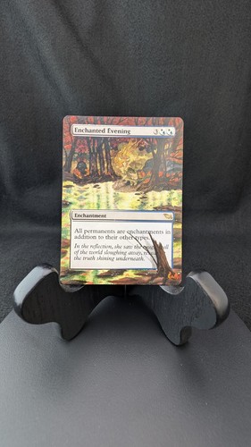 Magic the Gathering Enchanted Evening Hand Painted Custom MTG Alter EDH Cube - Picture 3 of 6