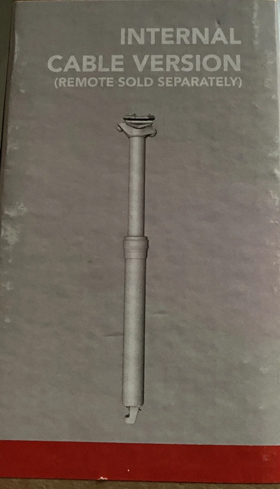 Tija de sillín con cuentagotas KS LEV Integra - 27,2 mm, 120 mm, negra Foto 2 de 4