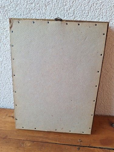 Porzellan Bildplatte Louis Scherf Lichte Porzellanmaler Thüringen um 1900 - Bild 3 von 3