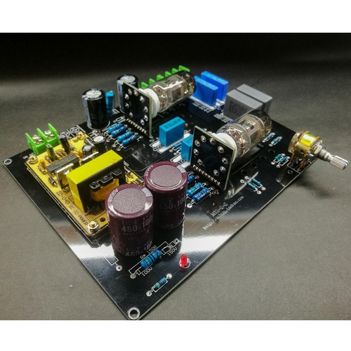 1pc DC12V Car 6N4 (12AX7) Vakuumröhre Vorverstärker HiFi Preamp Board - Afbeelding 10 van 12