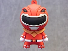 Power Rangers NEW * Red Ranger Clip * Blind Bag Series 2 Hasbro Brands Key Chain