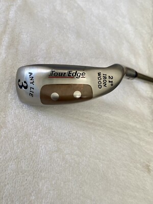 Tour Edge Lift Off 3 Any Lie 21° Iron Wood Stock Light Flex Shaft R/H 39  NICE