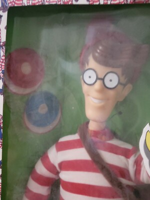 Vintage 1991 Mattel Where's Waldo? Waldo Talking Doll 18