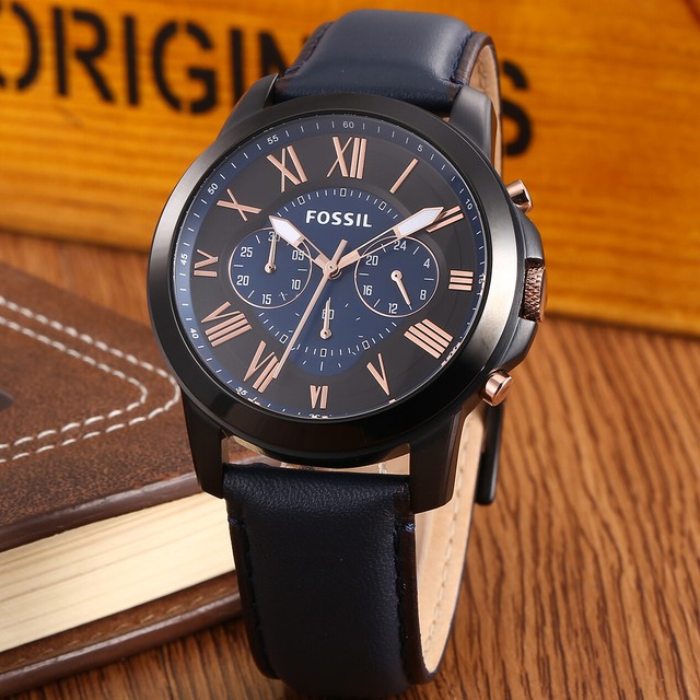 Fossil Grant FS5061P Wrist Watch for Men for sale online | eBay