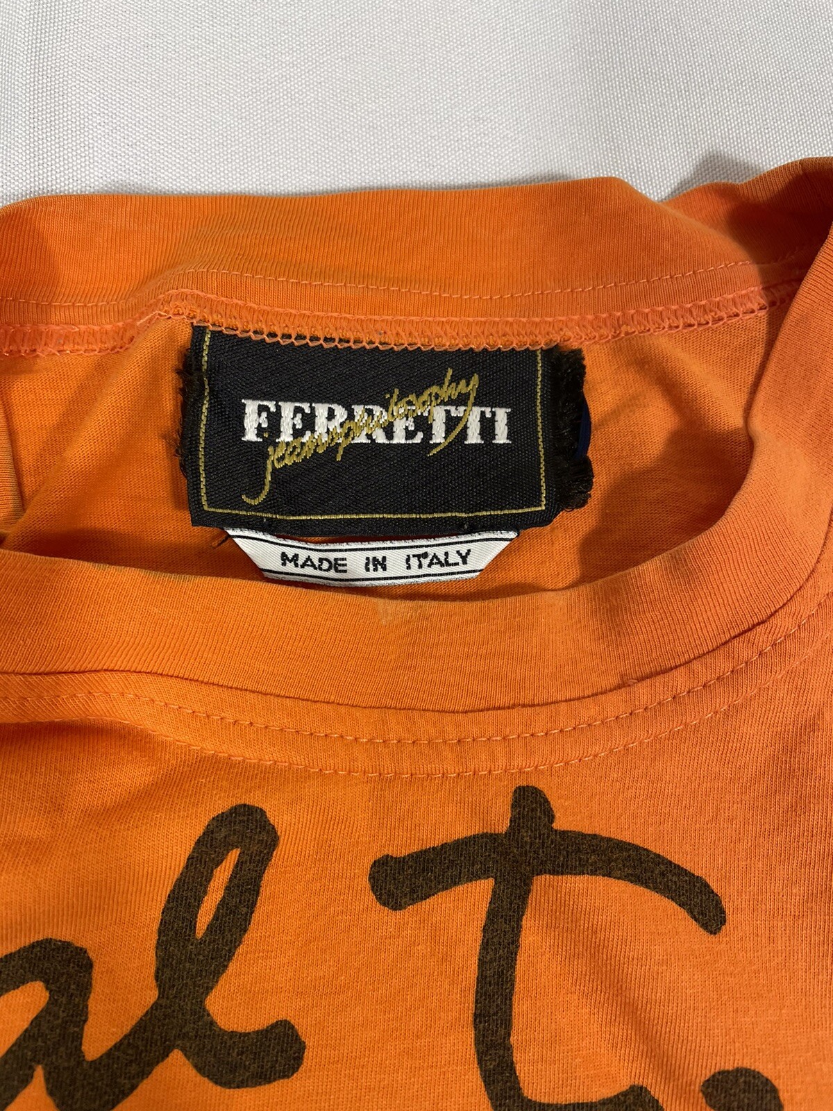 Alberta Ferretti Orange T-Shirt