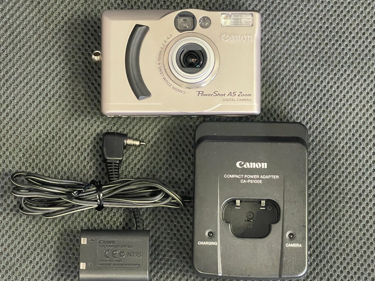 Canon PowerShot A520 中古品 稼働 SDカードなし 極美品 Canon Powershot A85 4 Mega Pixel Silver NO SD CARD | eBay
