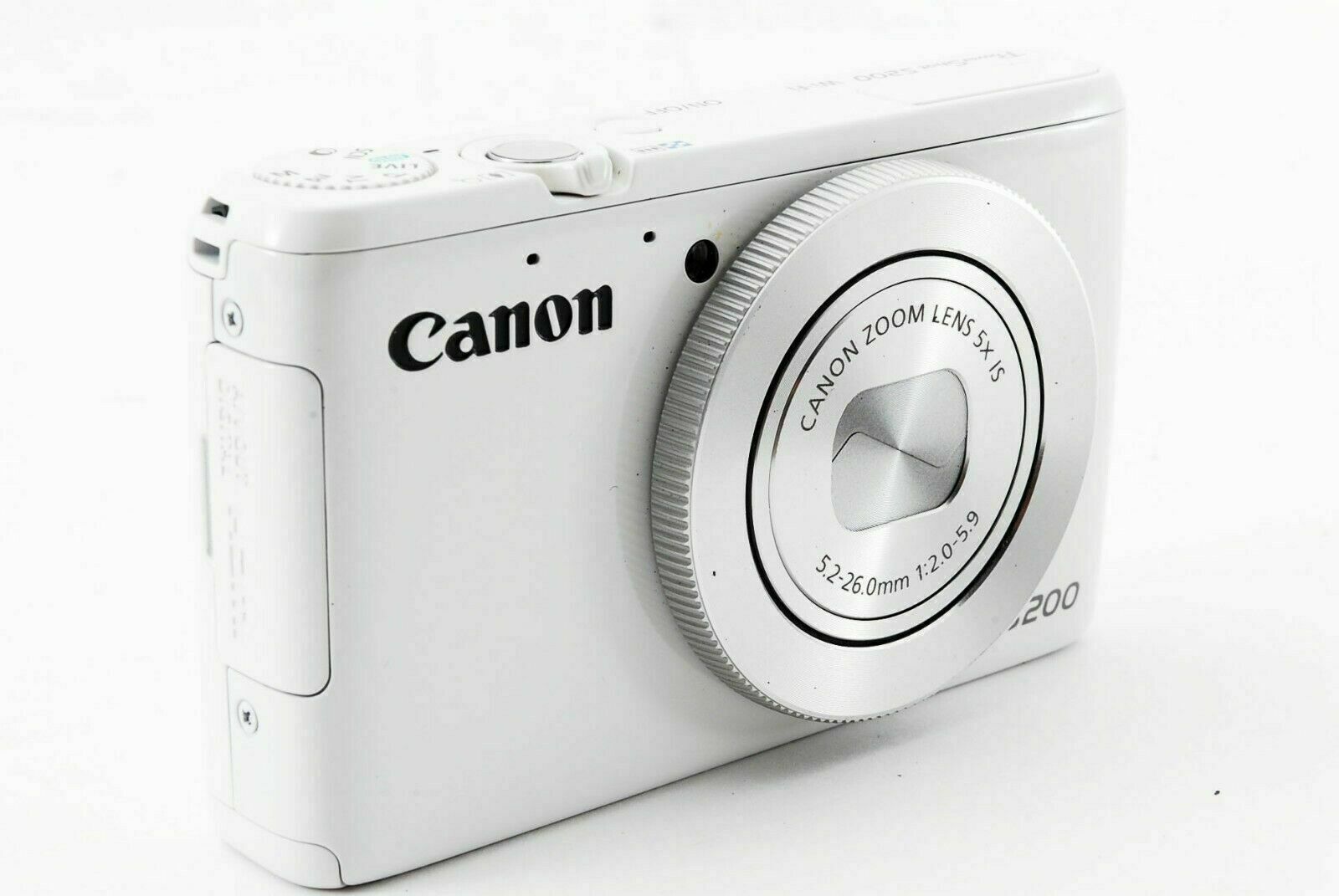 laser moersleutel hooi Canon PowerShot S200 compact digital camera *white *made in Japan | eBay