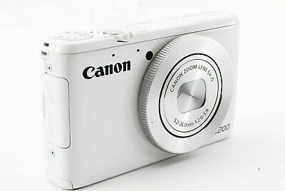 Canon PowerShot S200 compact digital camera *white *made in Canon PowerShot S200 compact digital camera *white *made in