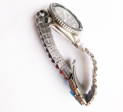 Correa de correa de reloj de acero inoxidable Jubilee de 22 mm para Seiko 5 SRPD53K1 SRPD53 - Imagen 5 de 12