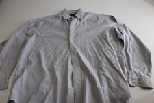 Polo Ralph Lauren Bluish Stripe LONG SLEEVE SHIRT Large L 16.5 x 35/36
