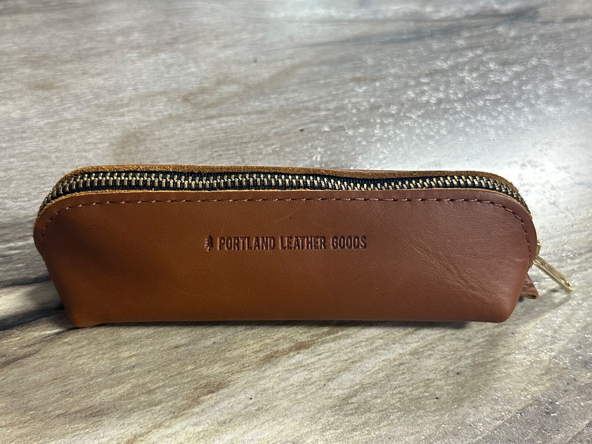 Portland Leather Goods HONEY The Sidekick Pouch NEW