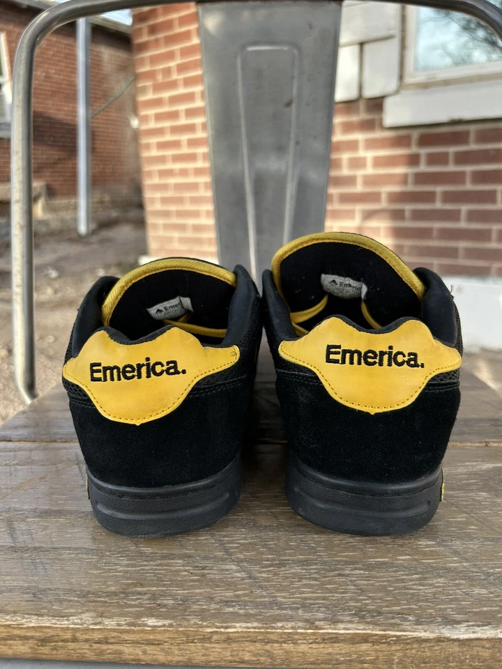 Vintage Emerica 2008 Marc Johnson OG One 1 Skateboarding Shoes Sk8 Pro Model - Image 3 of 4