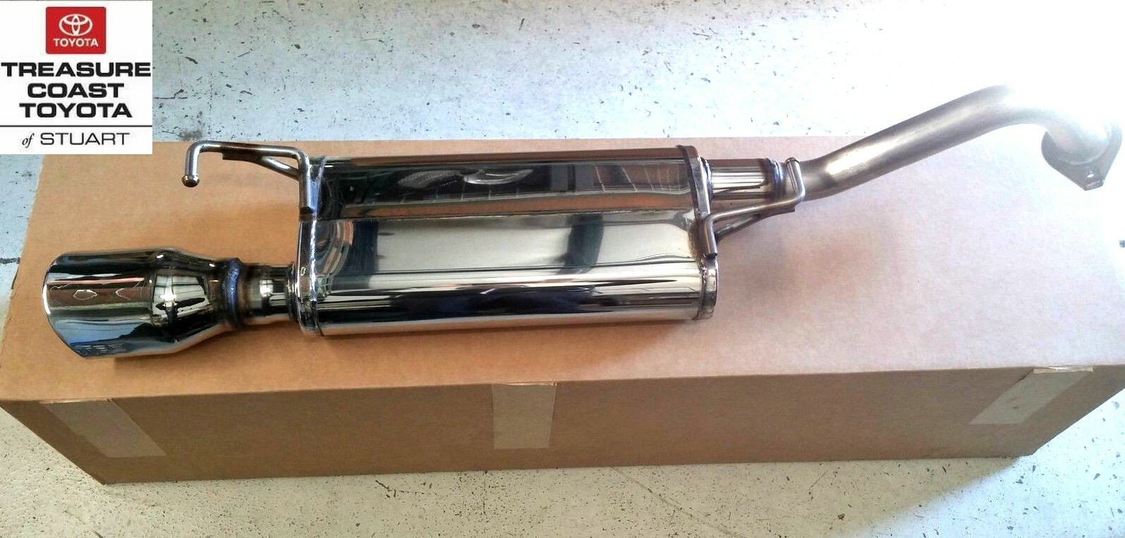 NEW OEM TOYOTA COROLLA TRD PERFORMANCE EXHAUST SYSTEM 20142019 eBay