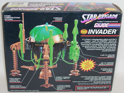 G.I.ジョー GIJOE 猿の惑星 スターウォーズ スタートレック GI Joe Star Brigade Cobra INVADER Space Blasting Attack Pod Vtg