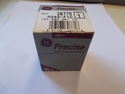GE PRECISE MR11, Kaltlichtspiegellampe, 35 mm, 30775, 12V, 20 W, #X- 13-5