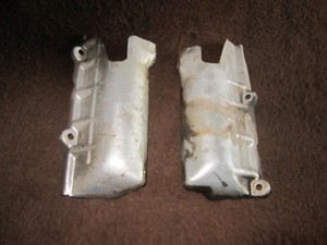 AUDI A6 C4 2,8  1 PAAR HITZEBLECHE HITZEBLECH HITZESCHUTZ ABGASKRÜMMER KRÜMMER