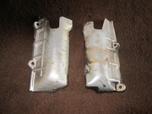 AUDI A6 C4 2,8  1 PAAR HITZEBLECHE HITZEBLECH HITZESCHUTZ ABGASKRÜMMER KRÜMMER