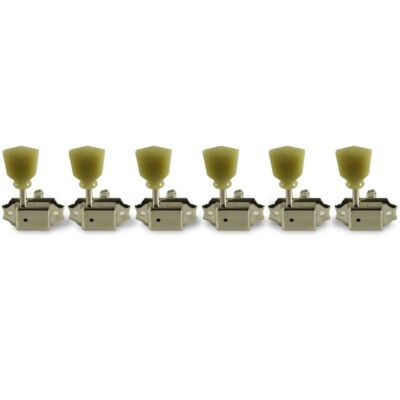 Gotoh 3 +3 Vintage Style Tuning Machines SD90-SL Nickel Pearl Keystone