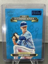 RARE 2021 DIAMOND KINGS ARTIST'S PROOF RC BRADY SINGER Debut Diamond Kings SP