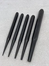 SK Tools Starter Punch Set, Tapered, 5 Piece, 1/16, 3/32, 1/8, 5/32, 5/16, USA
