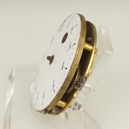 Rare! Fusee Pocket watch Movement Men's no repeater no chronometer no duplex RAR - Picture 4 of 5