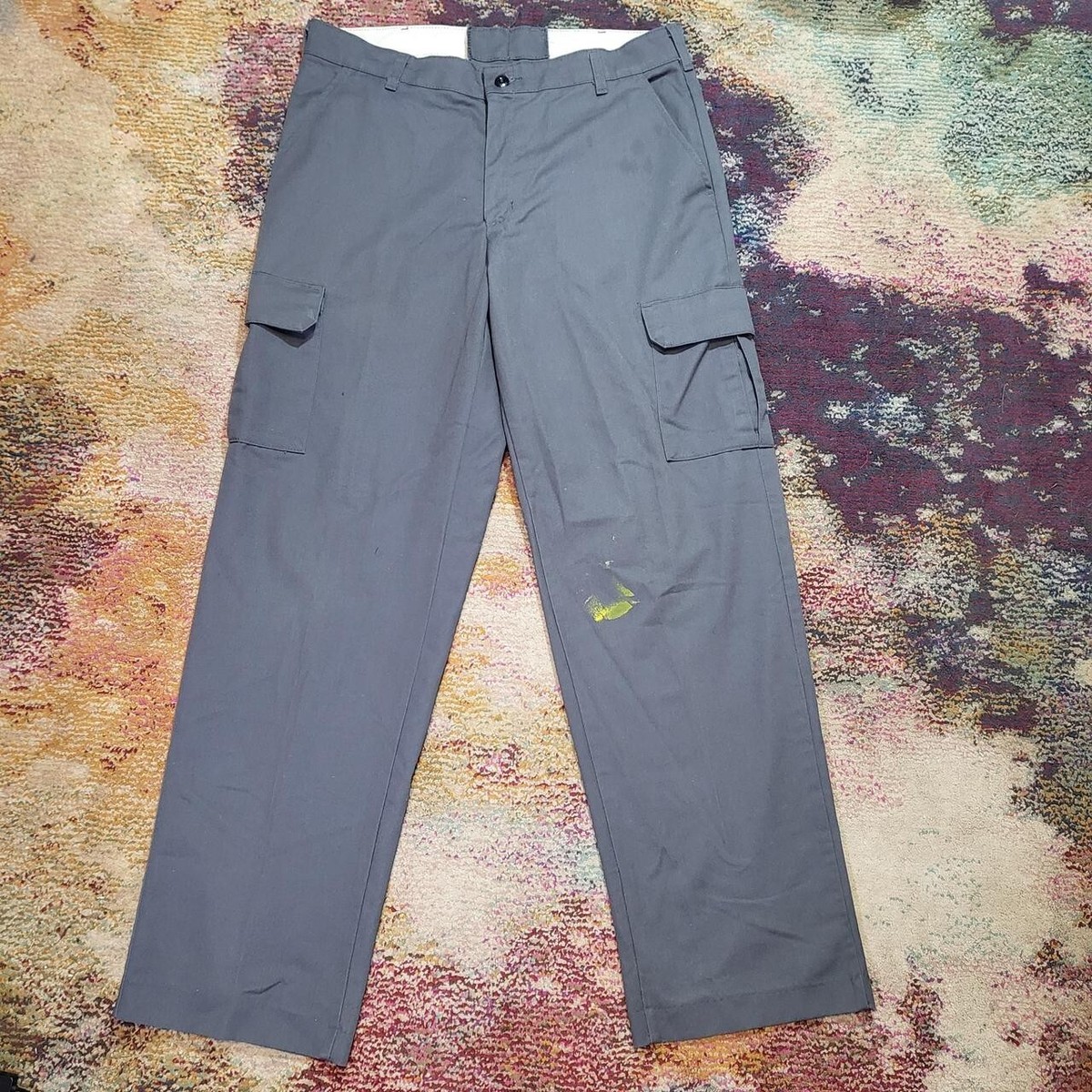 Red Kap Men's Industrial Cargo Pant Gray Mens 36