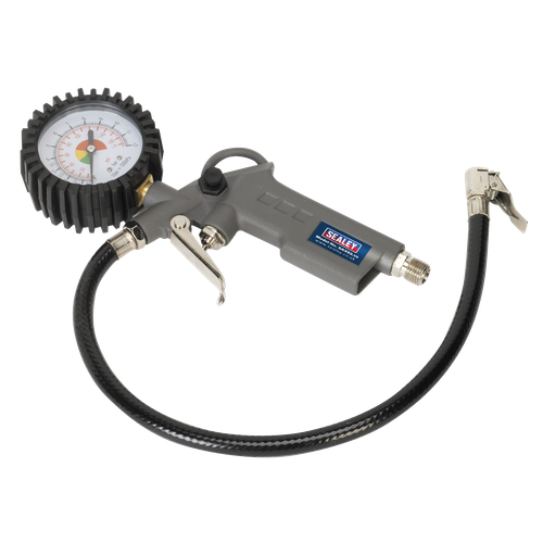 Manometro per Pneumatici Auto Gonfiatore da 220 PSI con Compressore D