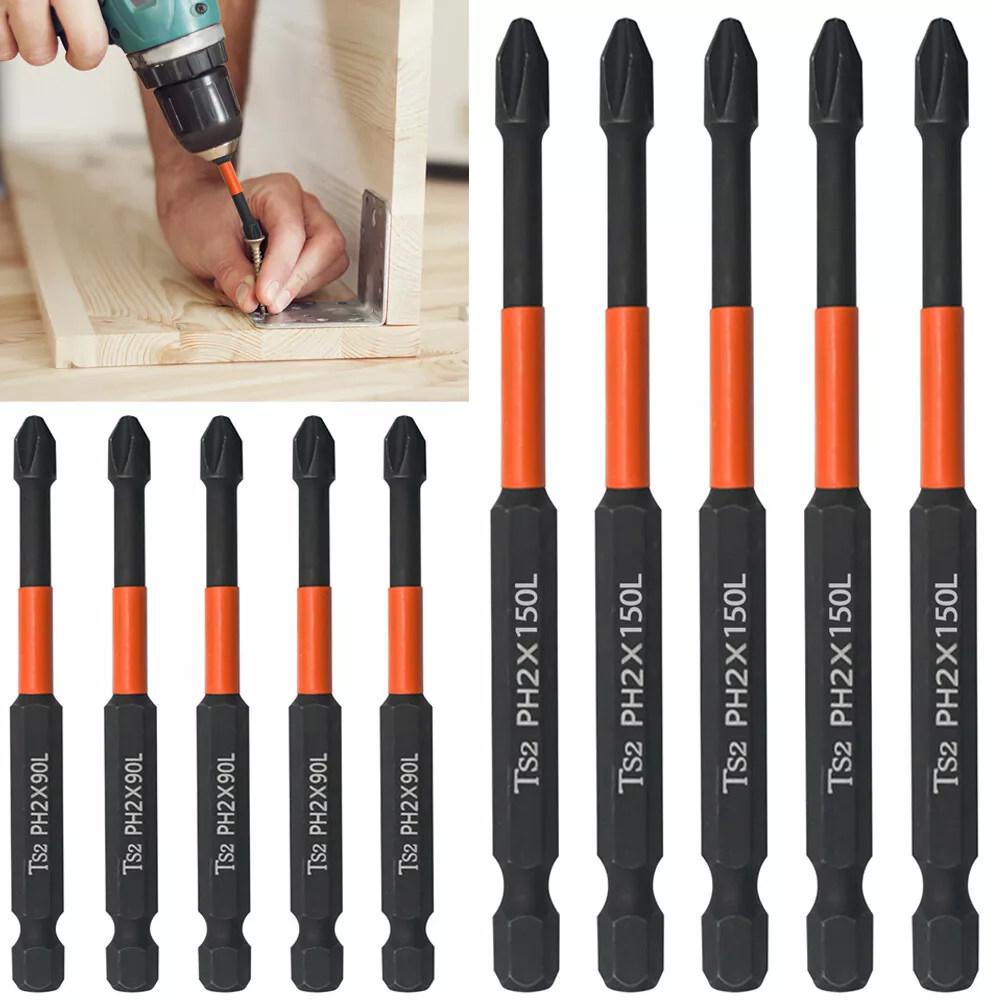 Strong Magnetic Screwdriver Bits Impact Driver High Hardness Drill Head Home DIY